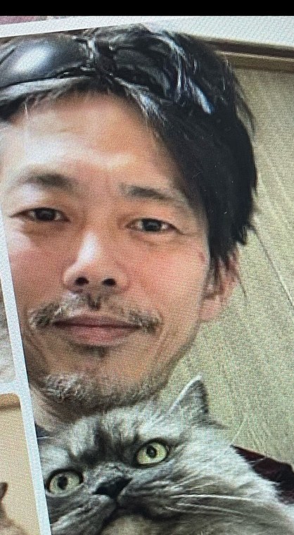 代表と看板猫ランディ
